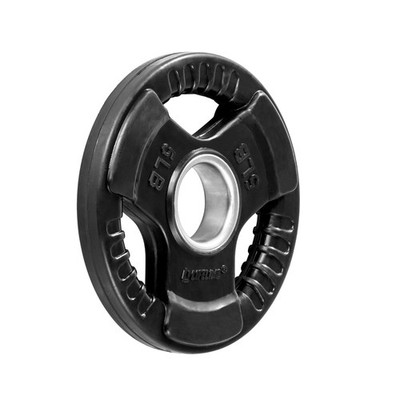 Lifeline Fitness Rubber Grip Plates For Olympic Barbell - 2'' Weight Plates fo...