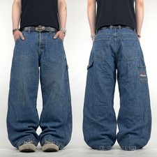 Vintage y2k rare distressed carpenter grunge baggy wide leg archive jeans
