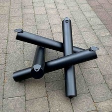 Base tavolino basso H12 x L25 x W25 gambe tavolo metallo unico struttura completa metallo