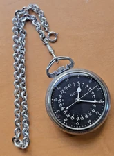 Hamilton 4992B WW2 22 jewels US Military Navigation Pocket Watch circa 1940's