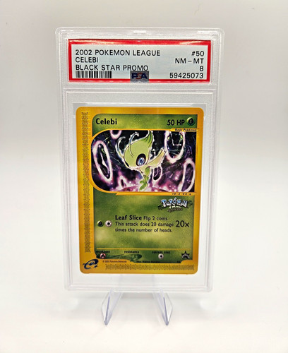 Celebi graded PSA 8 for sale on eBay