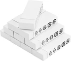 Amazon Basics Block White Eraser 10 Count