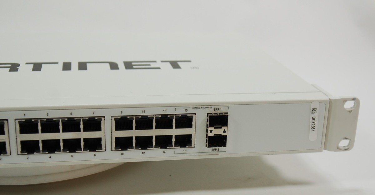 Fortinet FortiGate 100E Security Appliance Firewall FG-100E Reset