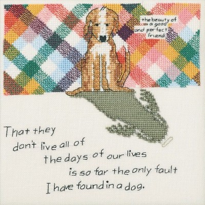 Perfect Friend Beaded Cross Stitch Kit Curly Girl 2025 Mill Hill CG302512
