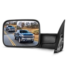 Towing Mirror Manual Adjusted No 94-01 Dodge Ram 1500 No Turn Signal Light