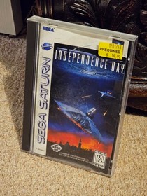 Independence Day (Sega Saturn, 1997) Complete w/ Manual, tested and working