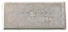 5.01 Oz Silver Bar Rocky Mountain Mint Vintage Hand Poured *3915