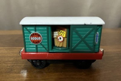 Rare Thomas the Train Diecast Take Along SODOR MINING CO. Box Car 2003 
