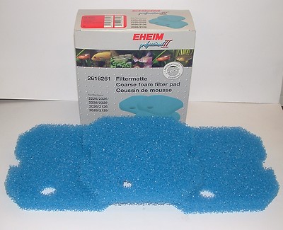 EHEIM 2616261 PROFESSIONAL 2 Coarse Filter pads set of 3. 2226, 2228, 2026, 2028