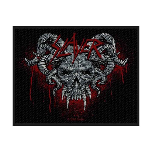 SLAYER Patch: DEMONIC: Official Licensed Merchandise American metal fan gift £pb - Imagen 1 de 10