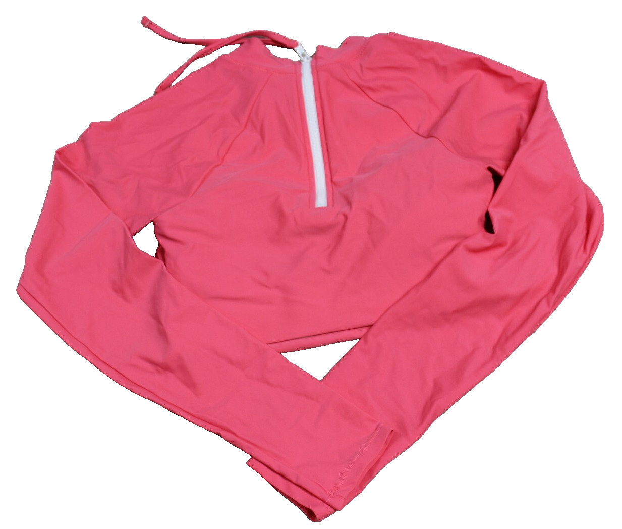 Salt Life PINK Rash Guard Swim Shirt Beach Crop Top Women Small NWT