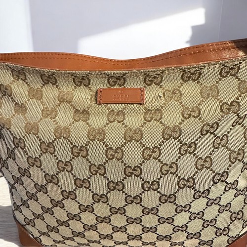 Gucci GG Canvas Messenger Shoulder Bag Crossbody w/ Boutique Bag, Dust Bag COA - Picture 13 of 17
