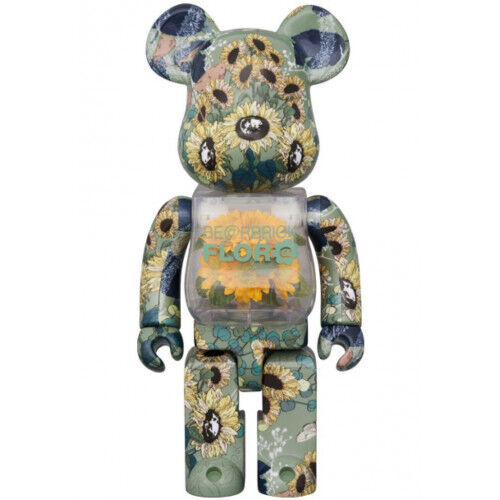 Medicom Toy BE@RBRICK FLOR@ SUNFLOWER 400% Bearbrick Limited Medicom Toy BE@RBRICK FLOR@ SUNFLOWER 400% Bearbrick Limited