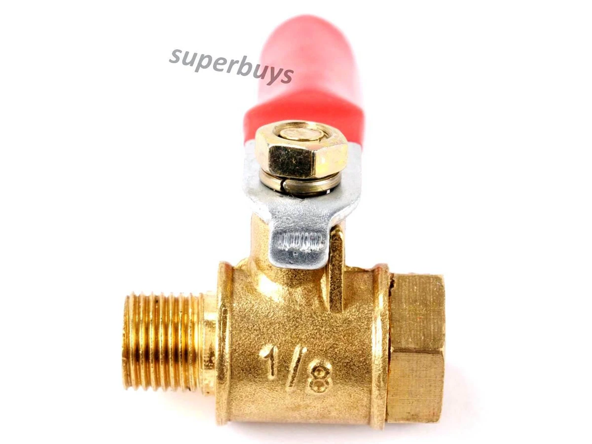 1/2in Full Port PEX Pipe Water Shut Off Brass Ball Valve, 56 OFF