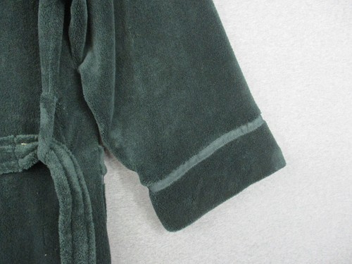 Intimo Bath Robe Green One Size Pockets Tied Waist - Picture 8 of 10