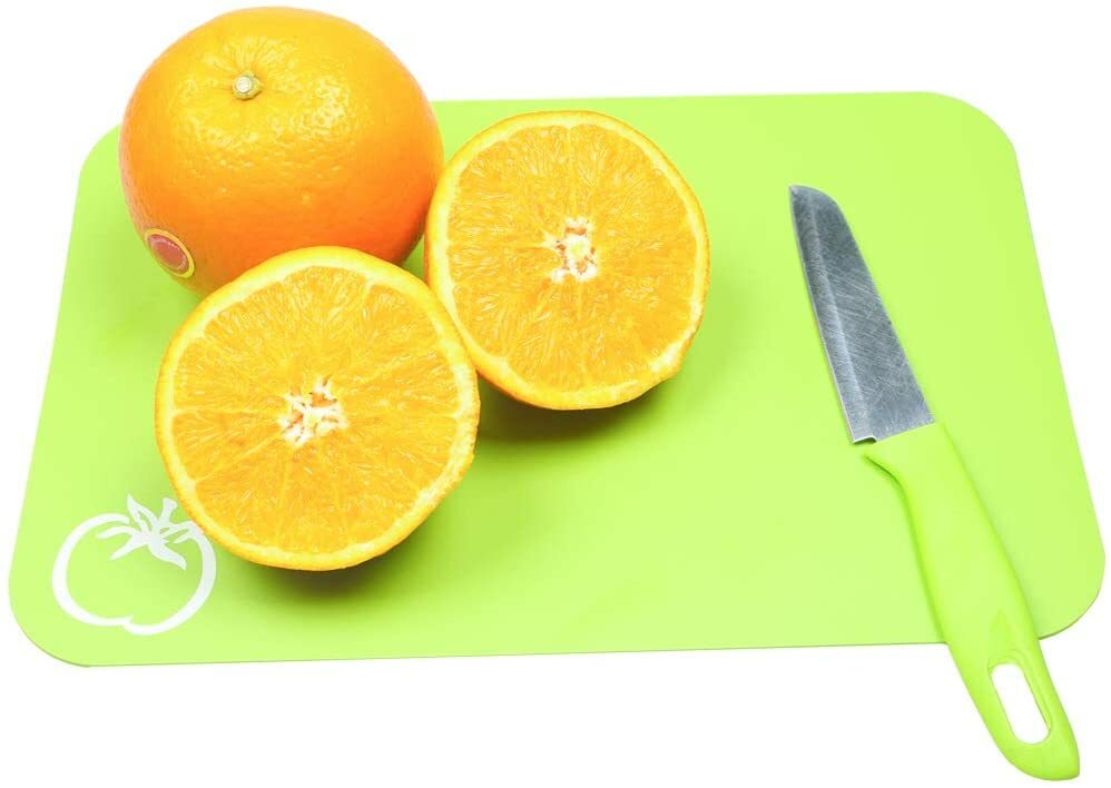 4PCS Cutting Mats Flexible Small Board Plastic Set Food Boards Chef