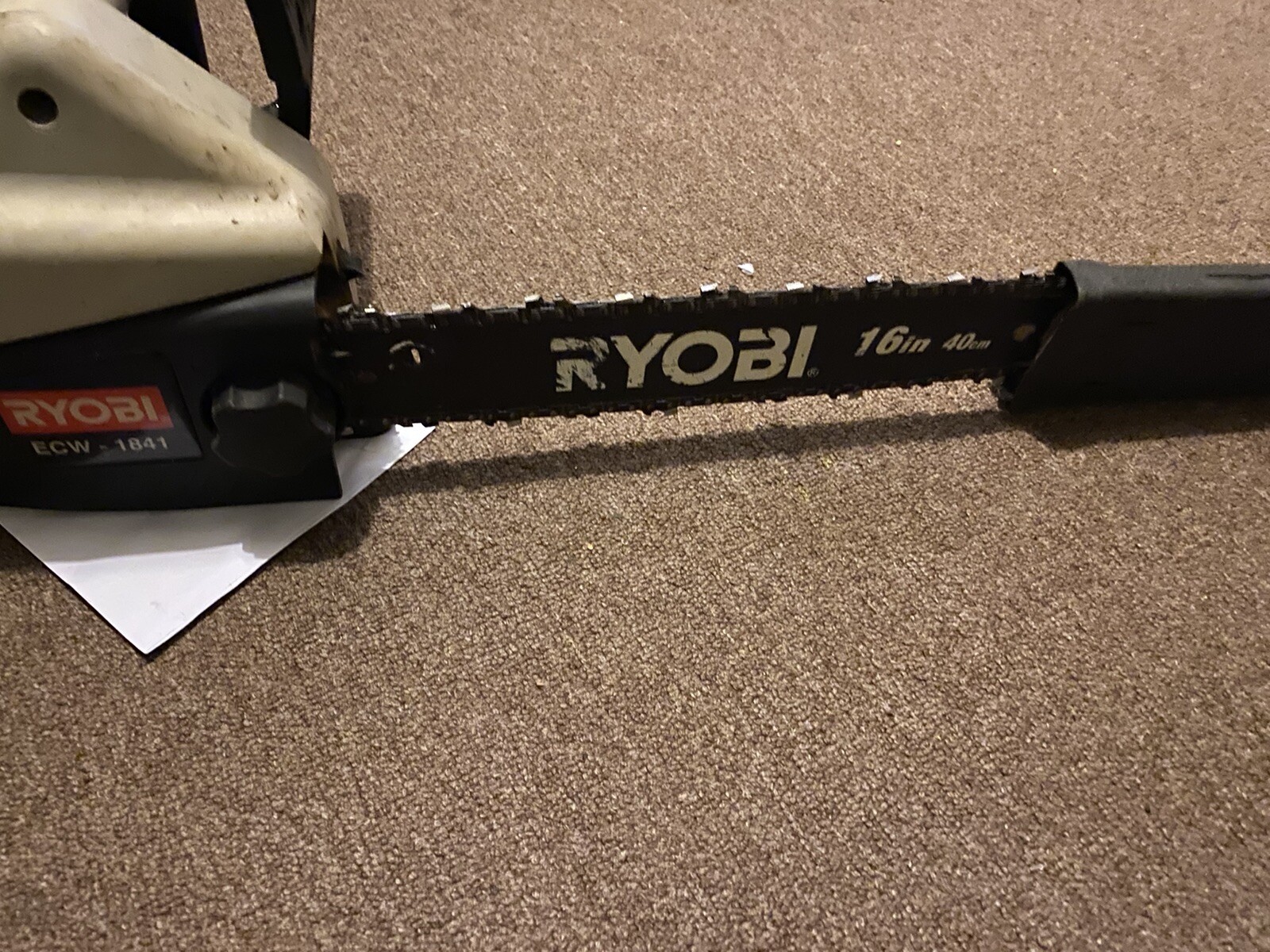 Ryobi electric chainsaw ECW1841 1800w eBay