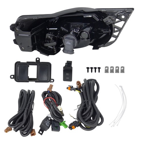 For 2009-2011 Honda Civic FB 4 door Yellow Fog Light Kit EX DX LX SI Mugen - Picture 3 of 3