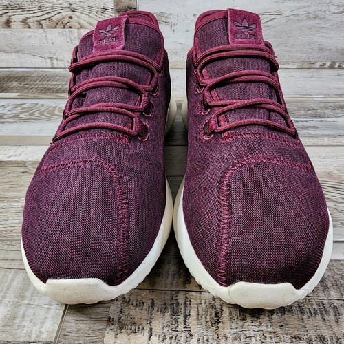 ADIDAS TUBULAR SHADOW MAROON WOMEN'S ATHLETIC SHOES SIZE 8.5 - CQ2461 - 702001 - Picture 4 of 15