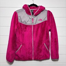 The North Face Pink and Gray Fleece Jacket Size XL 18