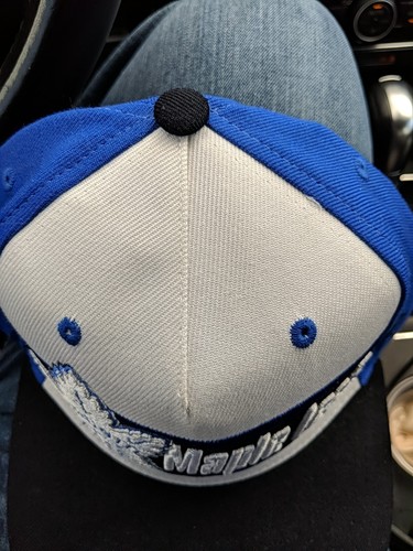 Toronto Maple Leafs Zephyr Nhl Hat Slider Adjustment Block Lettering - Picture 8 of 8
