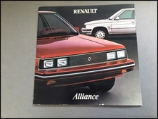 1983 Renault Alliance 24-page Factory Original Sales Brochure Catalog