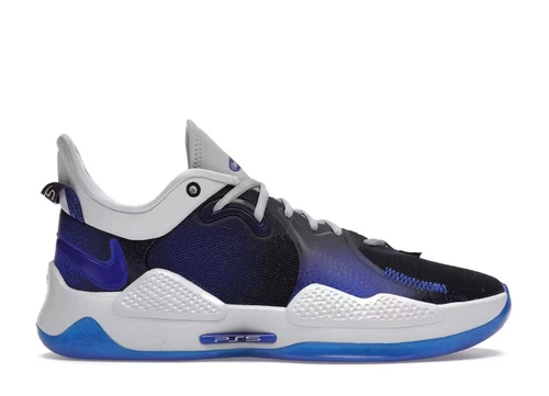 Size 10 - Nike PlayStation x PG 5 Racer Blue - CW3144-400 (Minimal Wear)