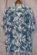 Paradise Found VTG Men's 2XL EUC 100% Rayon Made In USA BF SS Hawaiian Shirt!