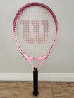 WILSON BURN JUNIOR TENNIS RACKET - PINK, 23 INCHES — photo 3