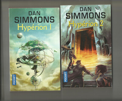 Komplettset Hyperion 1 & 2 Dan Simmons Rossbach SF Pocket Nr. 5578 & 5579