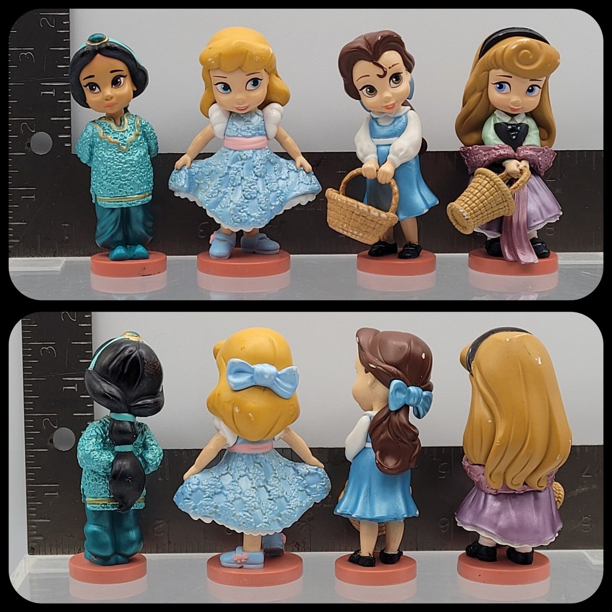 【希少】Disney Animators' Collection フィギュア Disney Animators Collection Young Jasmine Aurora Belle Cinderella