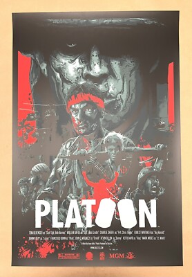 Vance Kelly PLATOON (24x36) Art Print Poster #31/50 Skuzzles Private Commission