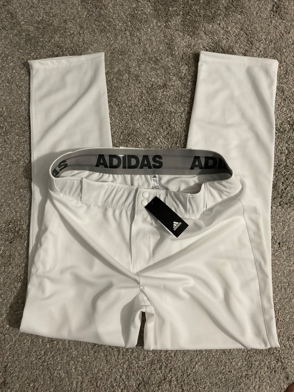 Two Adidas Men's White Icon Pro OHP Baseball Pants size XL