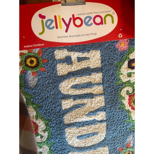 NEW Jellybean Washable Rug 20x30 The Laundry Room100% Polyester Upper and Back - Picture 2 of 6