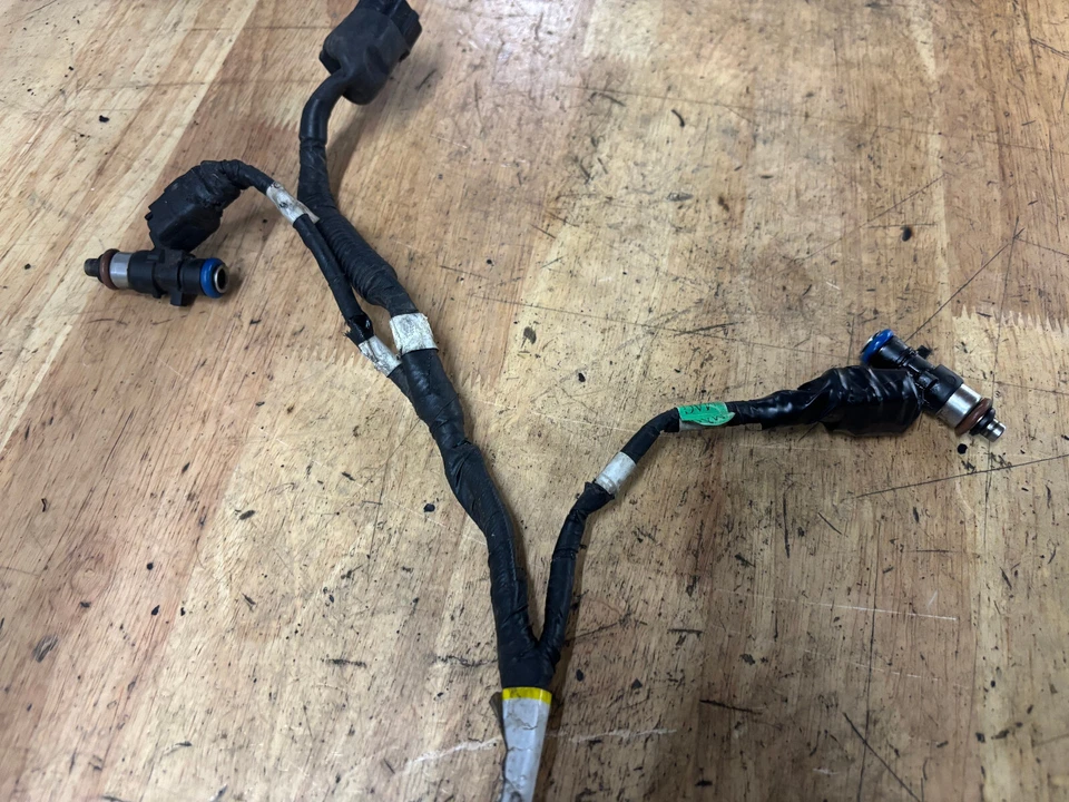 Arnés inyectores de combustible amarillo Polaris Rush Pro R 800 600 Indy RMK Switchback 13 Foto 2 de 3