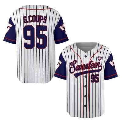 SEVENTEEN Baseball Jersey Carat Merch Shirt Kpop Concert Outfit