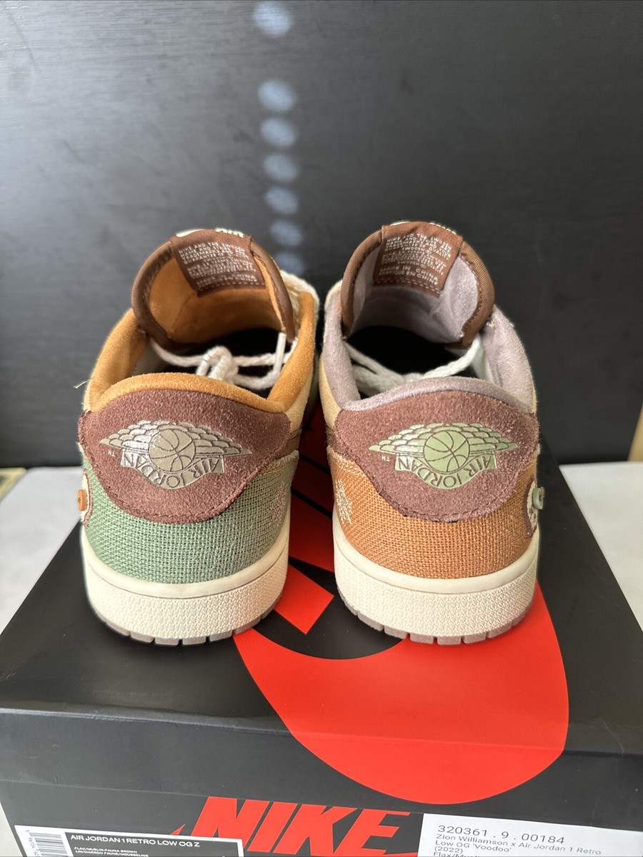Size 10.5 - Jordan 1 Retro OG x Zion Williamson Low Voodoo Size 10.5 - Jordan 1 Retro OG x Zion Williamson Low Voodoo