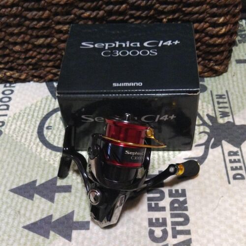 Shimano 17 Sephia CI4+ C3000S HG Spinning Reel New Free Shipping - Afbeelding 1 van 1