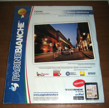 ELENCO TELEFONICO Pagine Bianche CATANIA e provincia 2012 - NUOVO Cellophanato