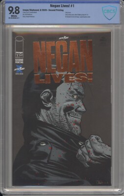 NEGAN LIVES! #1 - CBCS 9.8 - ONE-SHOT - 2ND PRINTING - IMAGE/SKYBOUND - 2020