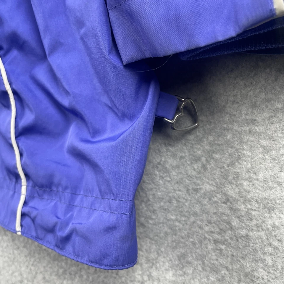 Chaqueta Obermeyer Vintage Mujer 10 Púrpura Esquí Retro Años 80 Corazón Rompevientos Abrigo Foto 4 de 4