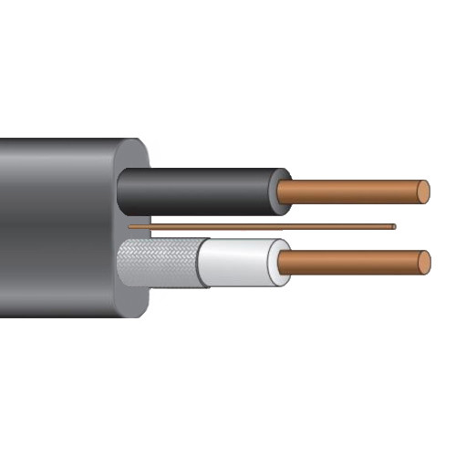 1000' 12/2 UFB Wire with Ground Copper Underground Feeder Cable Gray