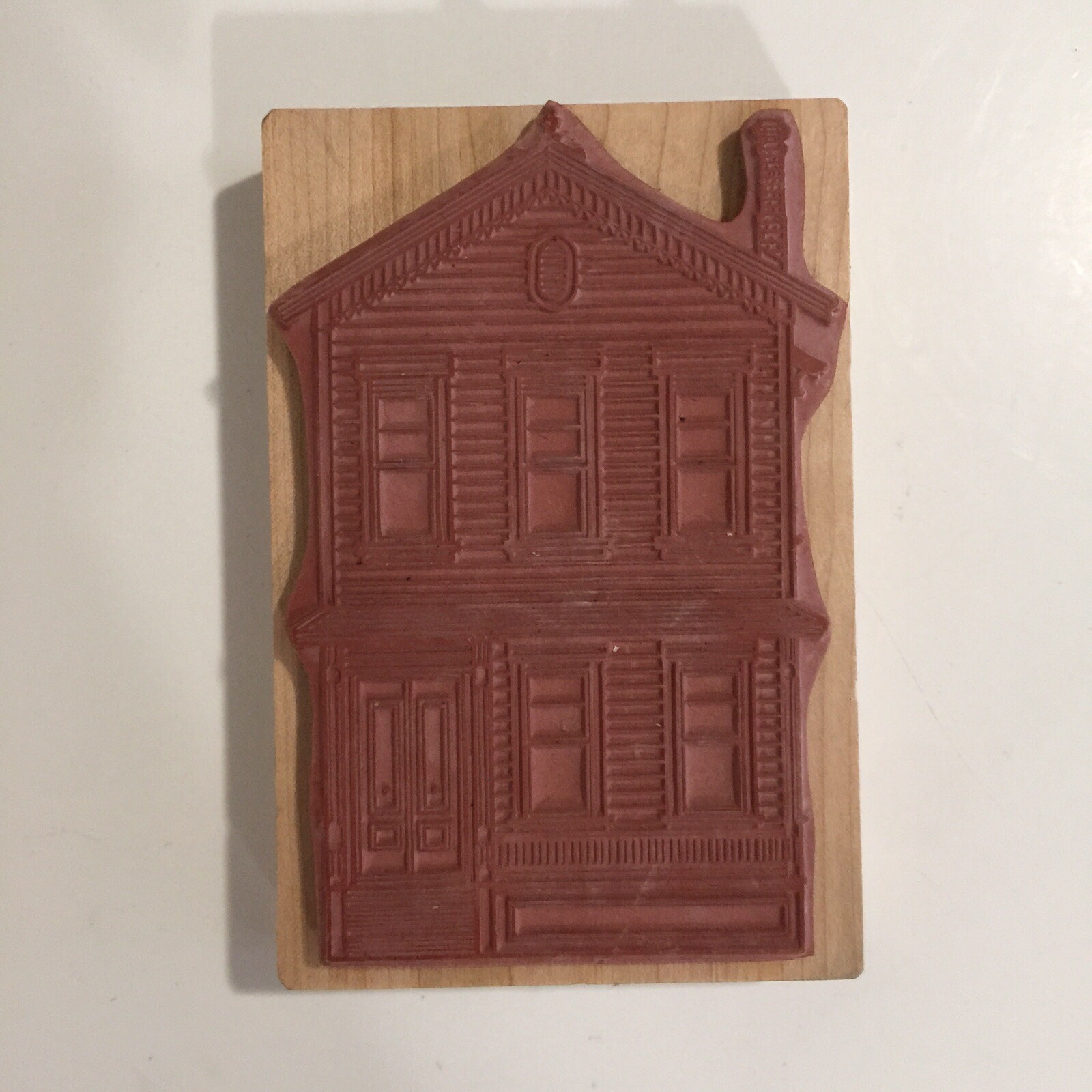 Stampa Rosa Rubber Stamp - 2 Story House