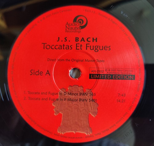 AUDIO NAUTES AN-2102 BACH TOCCATAS ET FUGUES JEAN GUILLOU 2021 - Bild 5 von 7