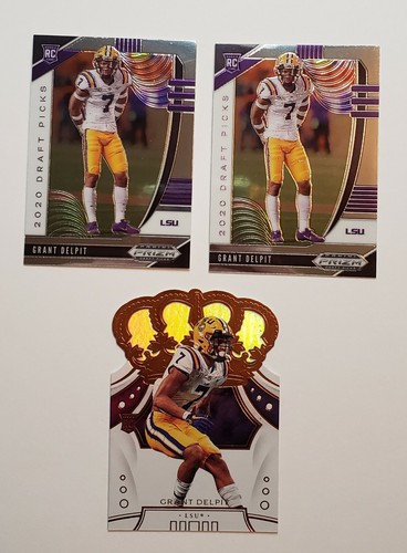 2019-20 Panini Draft Picks Chronicles Grant Delpit Crown Rookie RC Lot - 第 1/6 張圖片
