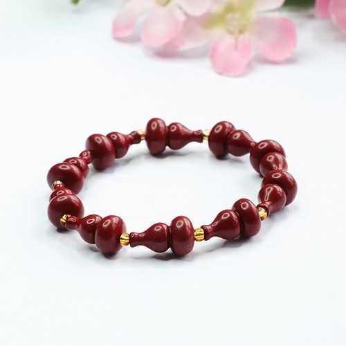 Zinnober Kürbis Armband Mode Natur Armband Energie Schmuck Feng Shui