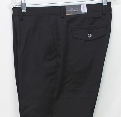 Marc Anthony Men's Pants Slim Fit Narrow Leg Black Size 34x34