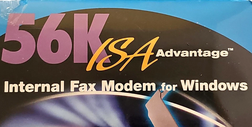 NOS Actiontec 56K ISA Advantage Internal Fax Modem for Windows V.90 & K56flex - Image 3 of 4
