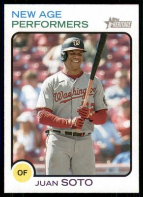 2022 Topps Heritage New Age Performers Insert ~ YOU PICK ~ Complete Your Set