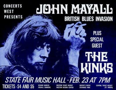 John Mayall - The Kinks - Texas - 1970 - Magnet